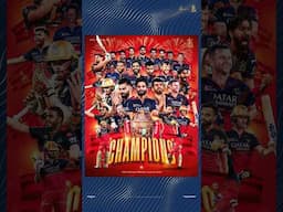 ಕೊನೆಗೂ ಈ ಸಲ ಕಪ್ ನಮ್ದು…🏆❤️💛ROYAL CHALLENGERS BANGALORE ARE CHAMPIONS! #ನಮ್ಮRCB #ನಮ್ಮHombale
