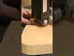 Roughing out a Guitar Body on the Bandsaw