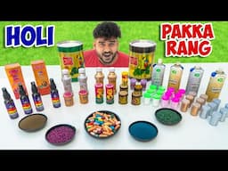 Testing Holi Permanent colours | 1 महीने तक नहीं छूटेगा ये रंग 😱