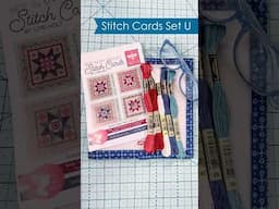 Winding Floss Flowers for Stitch Cards Set U!