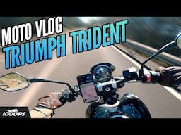 Was bringt der Sportmodus? MotoVlog Triumph Trident 660 2025