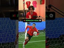RONALDO GOAL VS SPAIN REACTION #portugal #spian #nationsleague #ronaldo