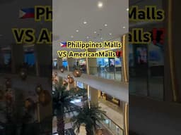 🇵🇭 Philippines Malls VS American Malls⁉️