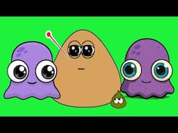 Pou  Y SUS AMIGOS. Moy 4 vs Moy 7 vs Pou