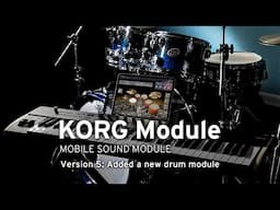 KORG Module version 5: Added a new drum module
