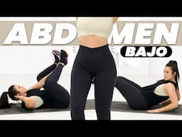 Eliminar el vientre bajo abultado | Ejercicios para REDUCIR abdomen SIN MATERIAL