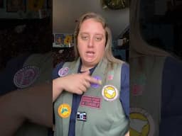 DIY Girl Scouts Vest #shorts #diy #girlscouts