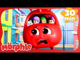 Lightning-Robofreeze | Morphle | Cars, Trucks & Vehicles Cartoon | Moonbug Kids