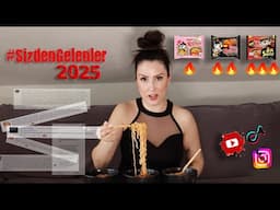 SİZDEN GELENLER | Gerçek Yaşanmış Korku Hikayeleriniz (3X Fire Noodle ASMR)