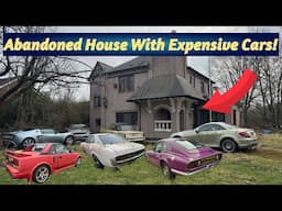 I Found A Mind Blowing Collection Of Cars At This Abandoned House Which Also Had Everything Left!…