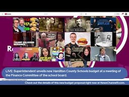 Live: New Hamilton County Schools budget unveiled at school board Finance Committee meeting