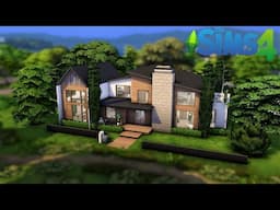 MODERN SCANDINAVIAN HOME 🌿🪴The Sims 4 Stop Motion