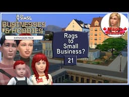Toddler Birthday🎂 Pt 21: Rags to Small Business Challenge (Sims 4 Businesses & Hobbies)