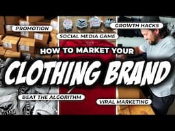 Market Your Clothing Brand SO Good You Sell Out Every Drop