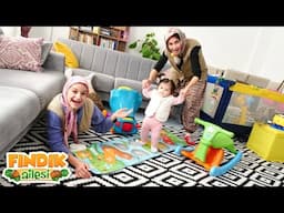 Fındık Ailesi. Ayşe sesli oyun halısı alıyor! Nineler neden denize bir türlü gidemiyor?