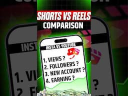 Instagram Reels vs YouTube Shorts Which is BEST for Earning Money Online