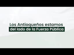 Homenaje a la Fuerza Pública | Teleantioquia