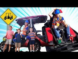 Golf Carts & Go Karts with Handyman Hal | Race Go Karts and Learn about Golf Carts