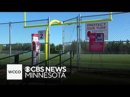 A life-saving gift is installed steps from a Stillwater high school football field