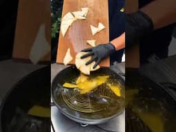 🌮 Fried Quesadilla Nachos #Shorts