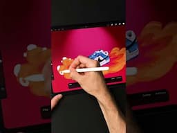 Best Nike Animation 🤩 made in Procreate Dreams #nike #procreate