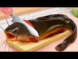 Best Of Seafood Recipe 🐠 How To Make Cheetos Fried Mini Catfish Recipe 🐠 Tina Mini Cooking