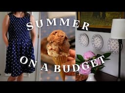 Budget friendly summer decor, clothing & delicious food