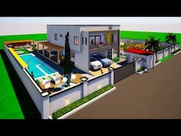 Building in Ghana 🇬🇭; Animation for a YouTube Subscriber by Manaf +233554455116