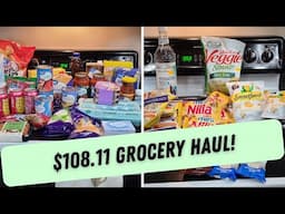 MAKING ONE POT MEALS! || $108.11 GROCERY HAUL WITH PRICES