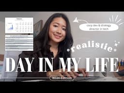 Day in the Life of a Corp Dev & Strategy Director in Tech | WFH Edition