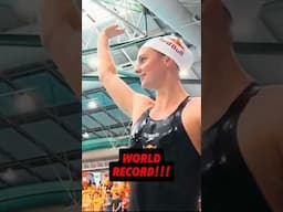 Summer McIntosh4:23.65 400 IM WORLD RECORD🤯😱