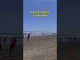 La Tranquila Playa El Espino en El Salvador #elsalvadorengrande