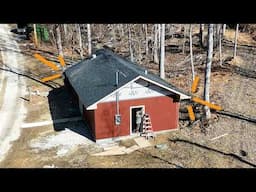 Wrapping Up Our Remote BARNDOMINIUM in the Woods | Trip 1