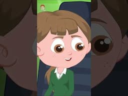 Wheels on the Bus #viral #youtubeshort #nurseryrhymes #vehicles #cartoon