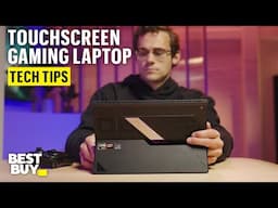 Tablet-Like Flexibility of the ASUS ROG Flow Z13 Gaming Laptop – Tech Tips from Best Buy