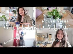 Reset My Average House With Me - Channel Update - Single Mum Weekend Vlog - Spend The Day With Me