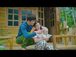 Life of a Mountain Family - Building a House, Gardening & Raising Children
