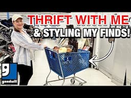 HOME DECOR THRIFTING IN GOODWILL • Thrift Store Shopping • Thrift Store Finds•Thrift with Me & Haul