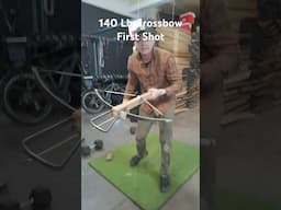 140lb Crossbow Fail…. #archery