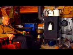 Dawn to Dusk at Martin's Old Off Grid Log Cabin#299