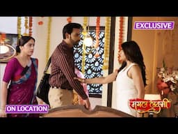 Mangal Lakshmi | On Location | Soumya Ne Kiya Adit Ko Expose, Pakda Gaya Adit