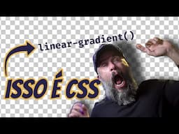 Aprenda CSS linear-gradient criando um fundo xadrez (estilo transparência do Photoshop)