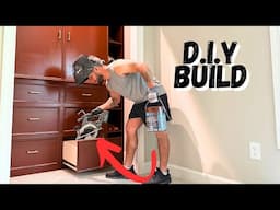 How To Build DIY Custom Built-In Cabinet’s
