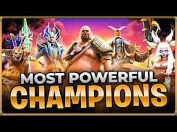 ACCOUNT CHANGING Champions That You MUST BUILD!! Raid: Shadow Legends