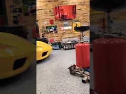 Ferrari F430 clutch replacement - throw out bearing has left the chat #Ferrari #f430 #automobile