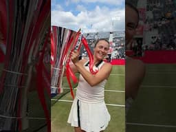 What it means 🫶Tatjana Maria defeats Anisimova 6-3, 6-4 to win the HSBC Championships title.