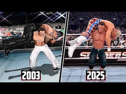 John Cena Evolutions in WWE Games! (WWE Wrestlemania XIX - WWE 2K25)