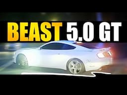 Modified Mustang GT vs Police