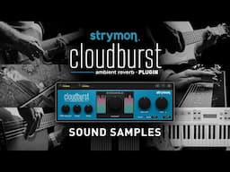 Introducing Cloudburst Plugin | Official Sound Samples | Strymon