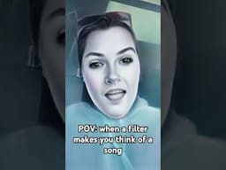POV when a filter makes you think of a song #Snapchat #filters #tufcrew #ah-ha #takeonme
